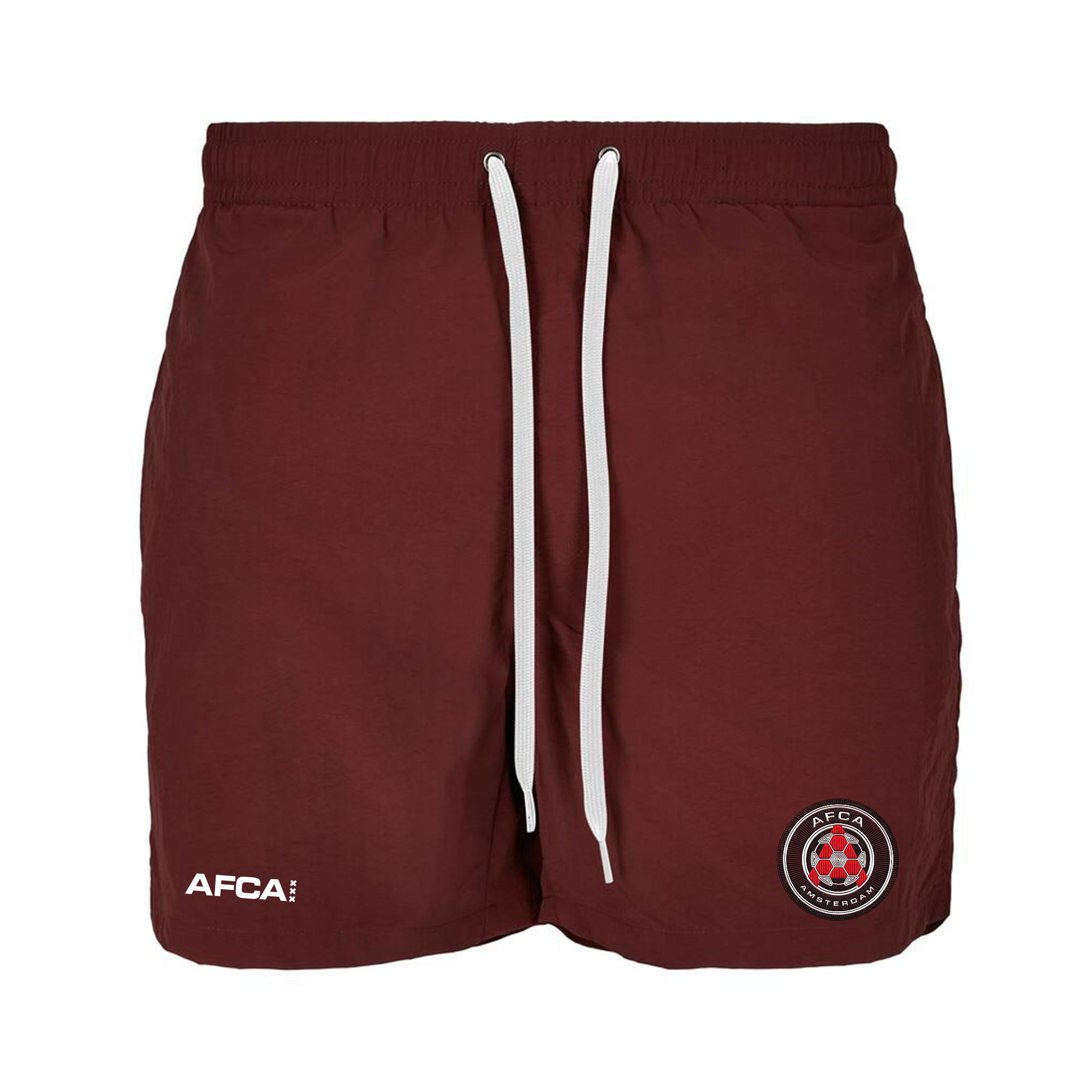 Zwembroek Cherry Red AFCA AMS Logo