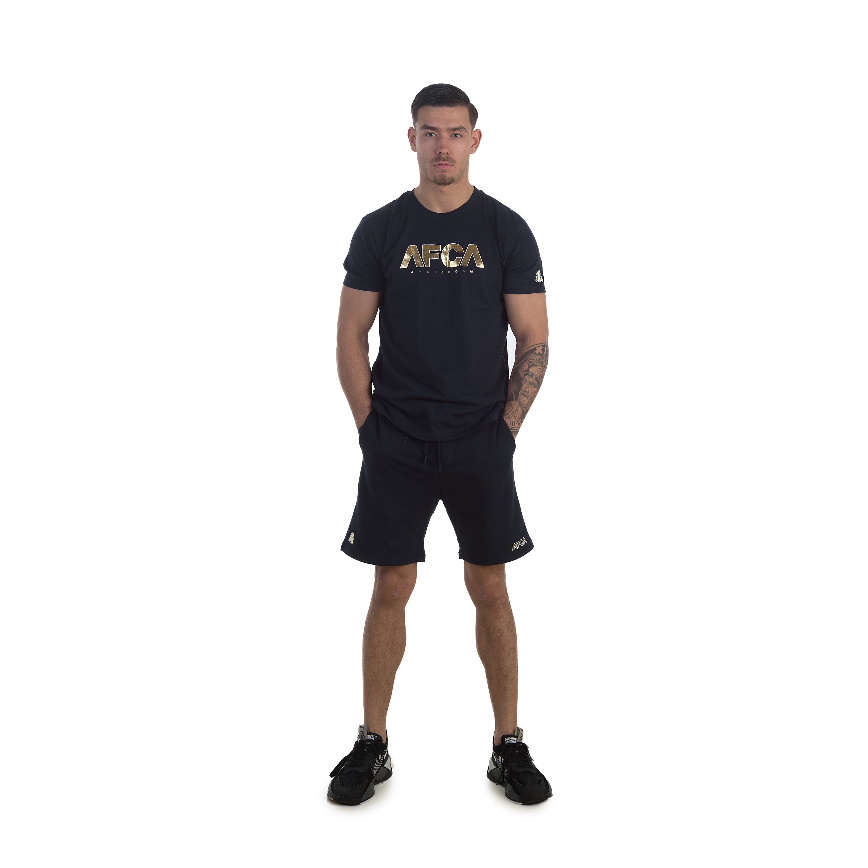 Short Lifestyle Navy Gold