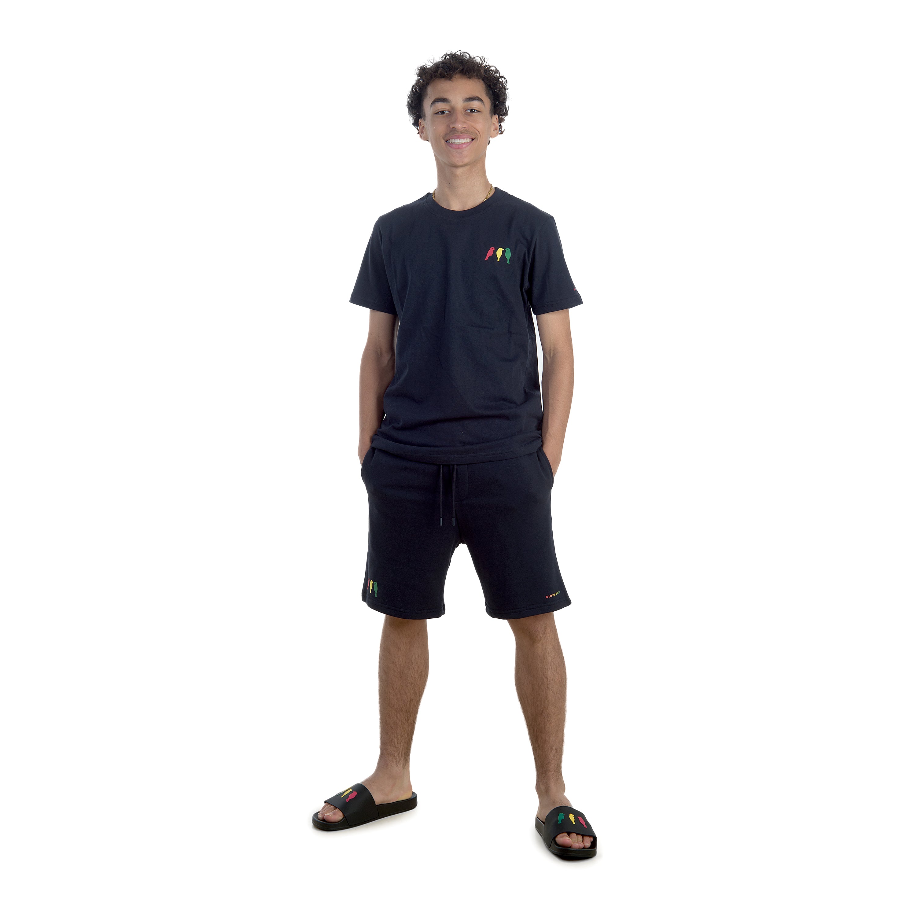 Short Navy 3 Little Birds