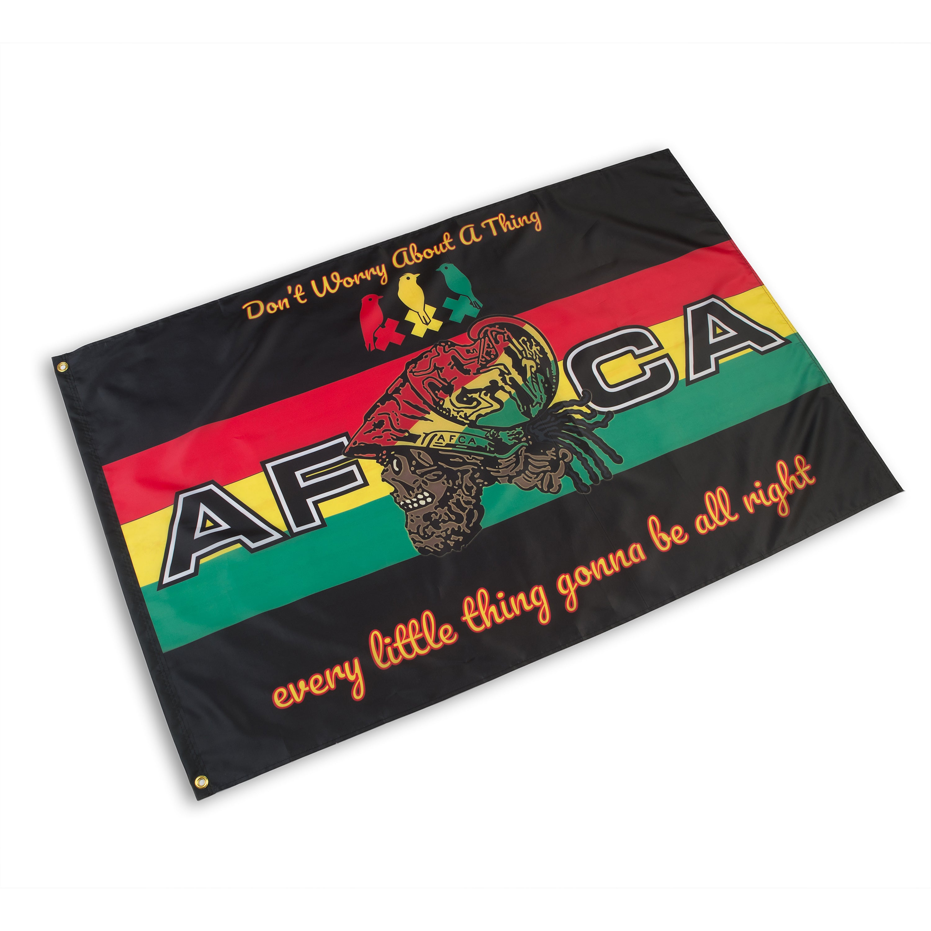 AFCA Vlag 3LB Skull 225cm * 150cm
