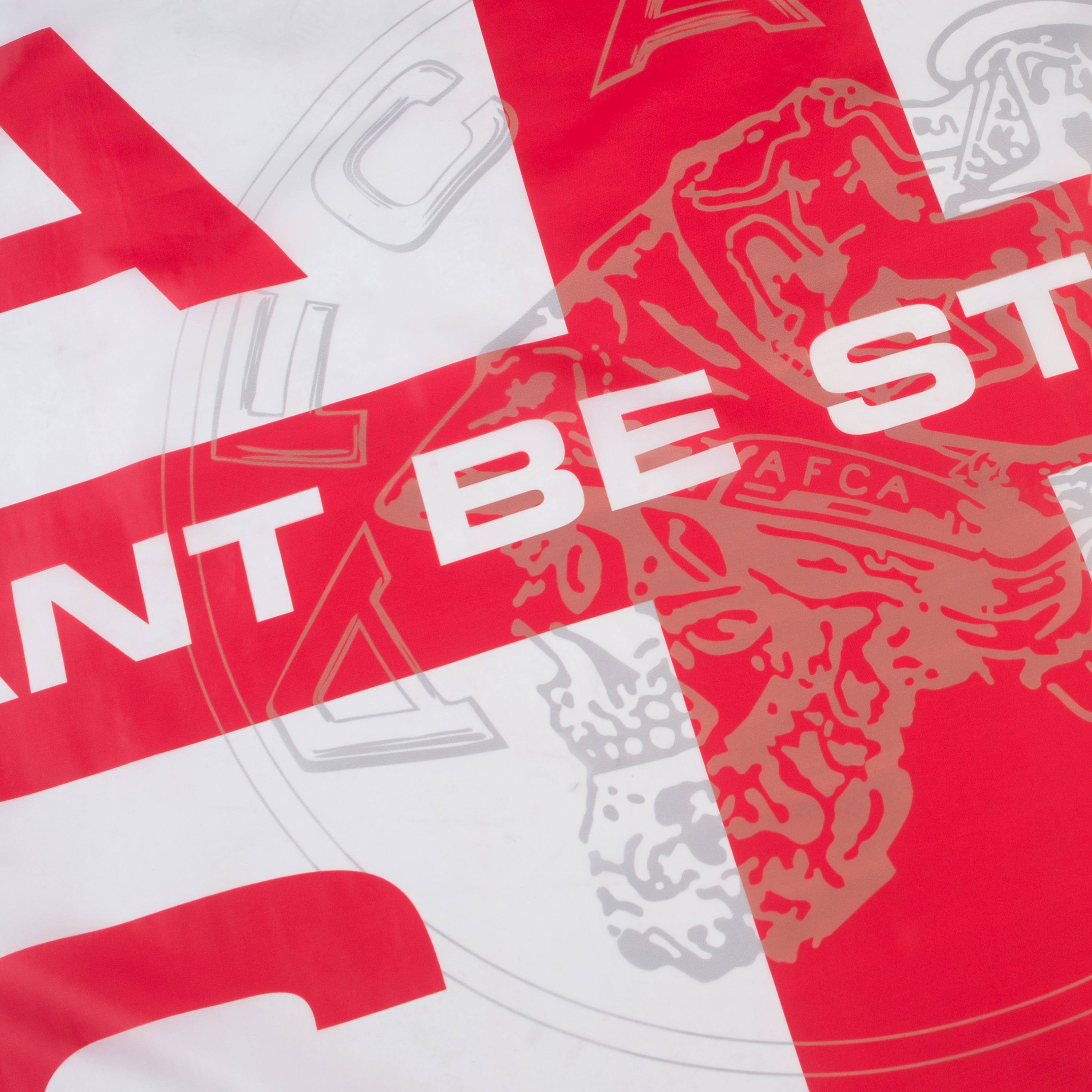 AFCA Vlag CBS Rood / Wit 150cm * 100cm