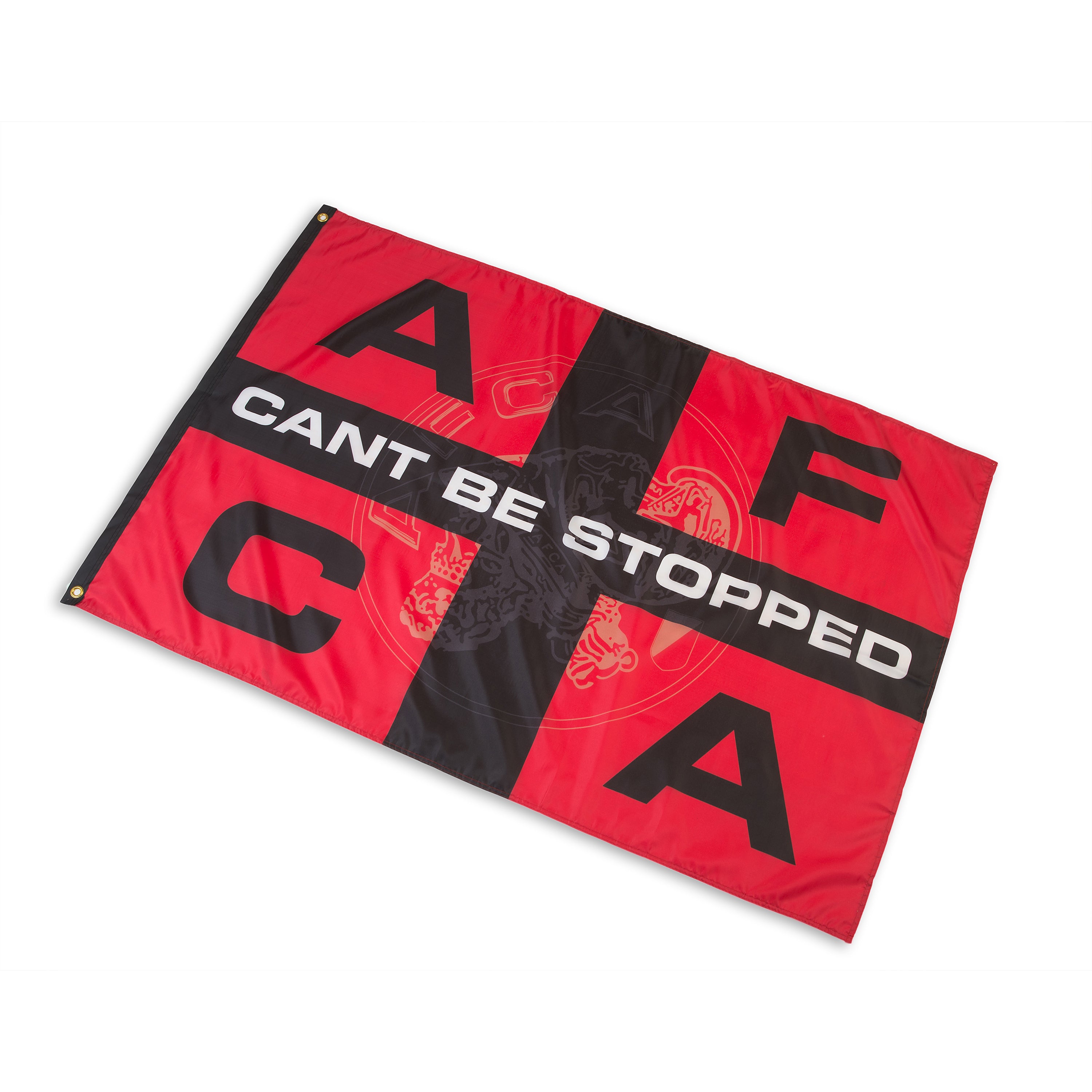 AFCA Vlag CBS Zwart / Rood 150cm * 100cm
