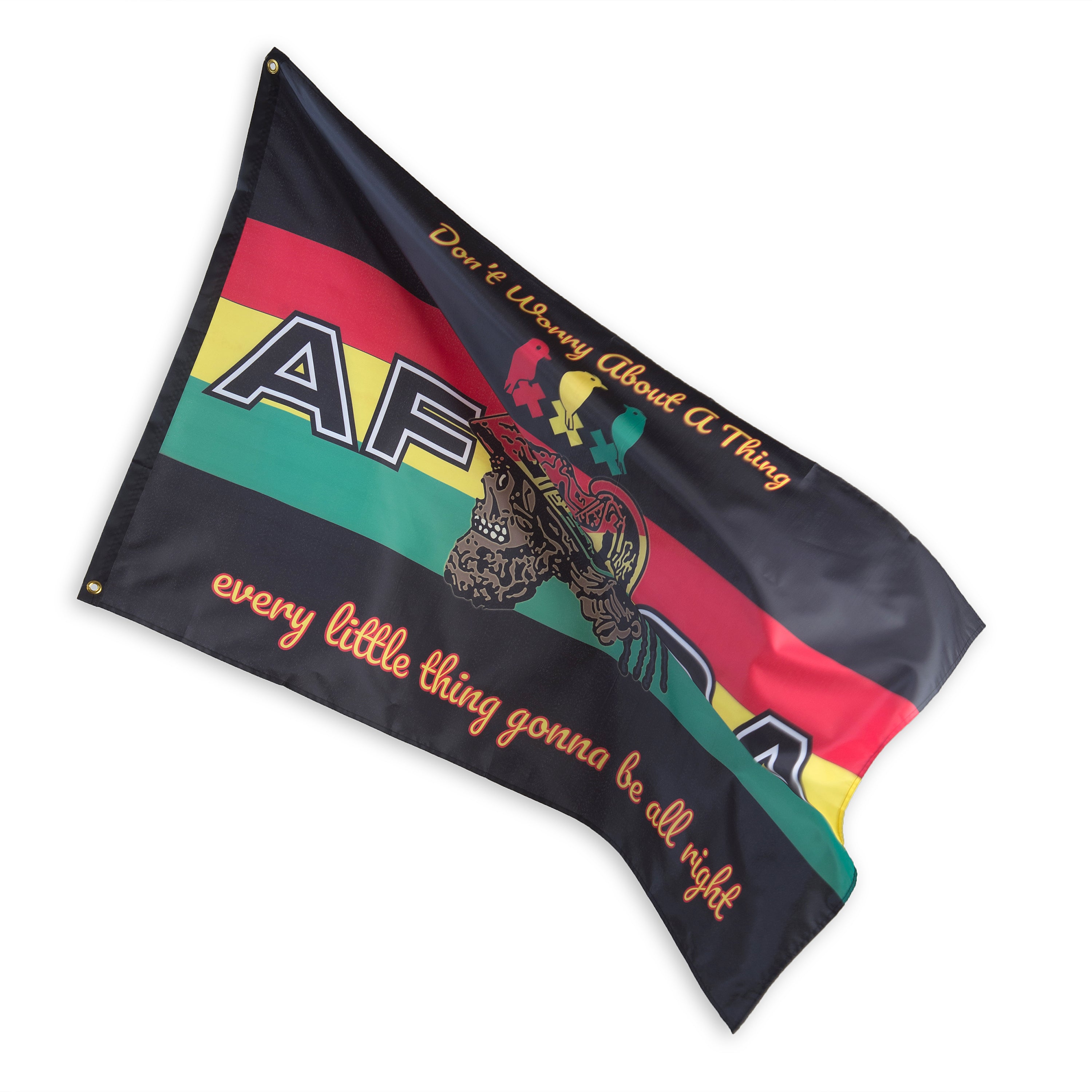 AFCA Vlag 3LB Skull 150cm * 100cm