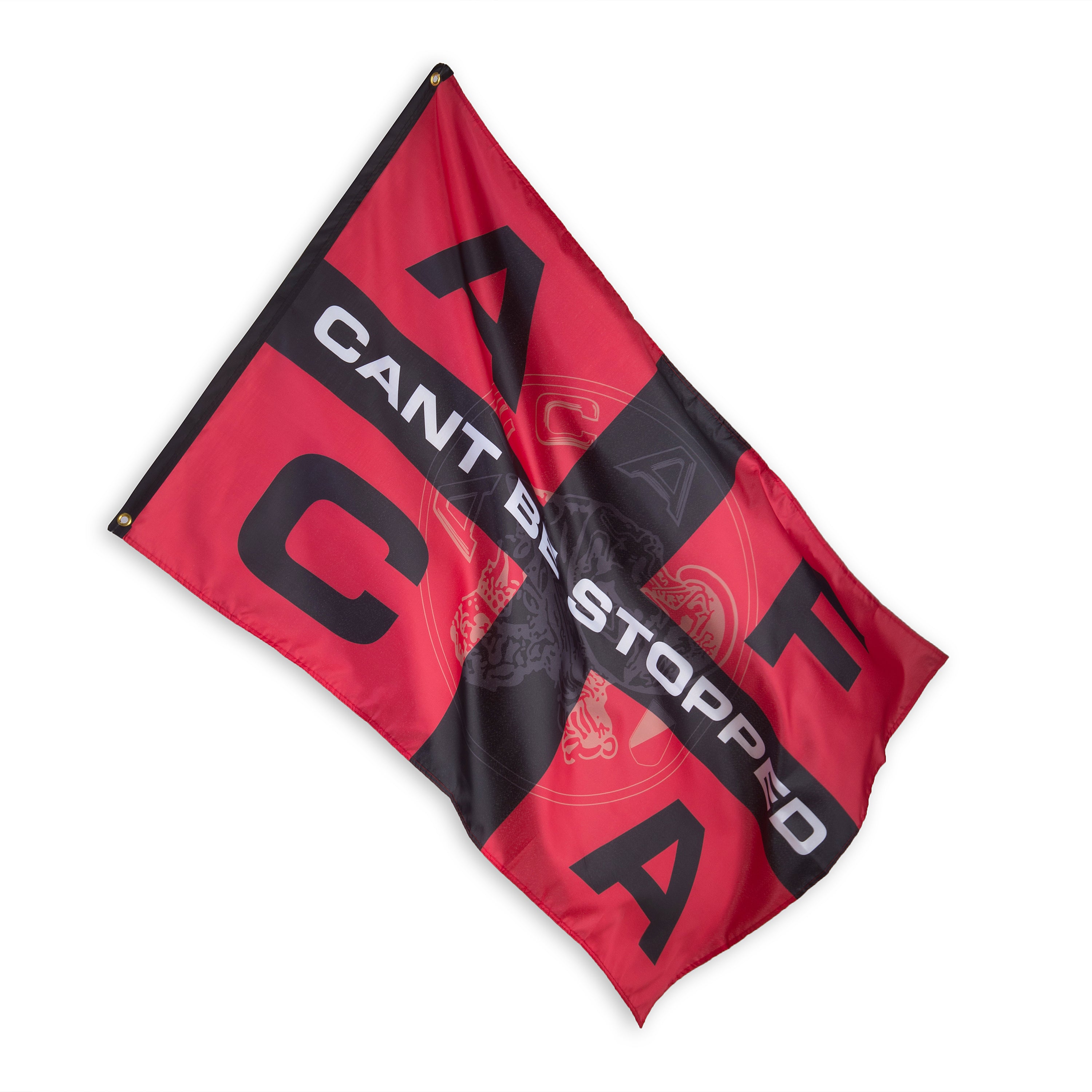 AFCA Vlag CBS Zwart / Rood 150cm * 100cm