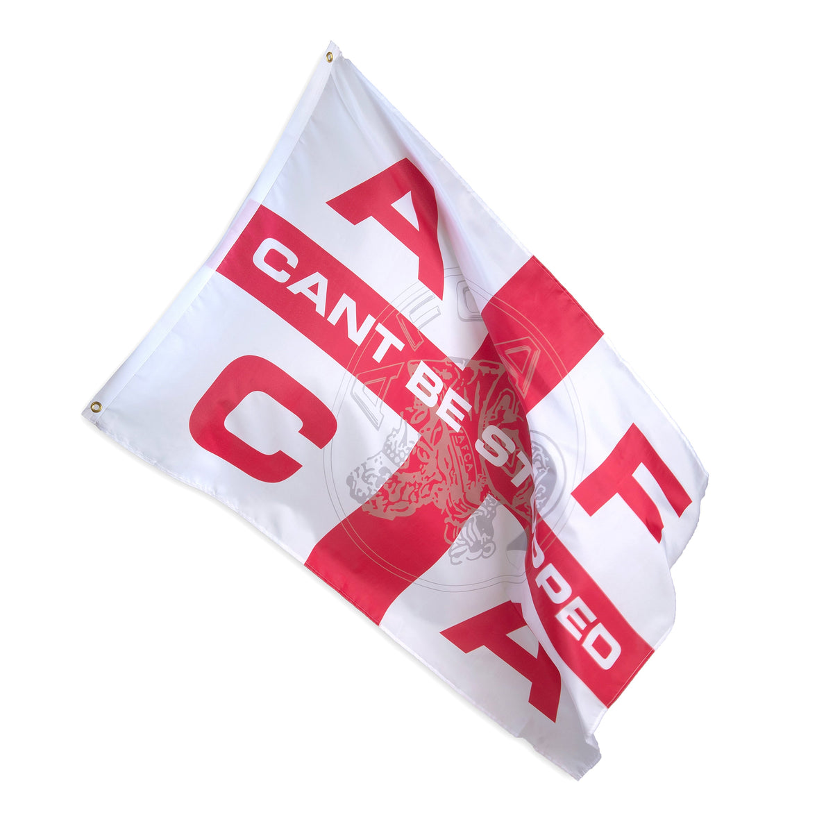 AFCA Vlag CBS Rood / Wit 225cm * 150cm