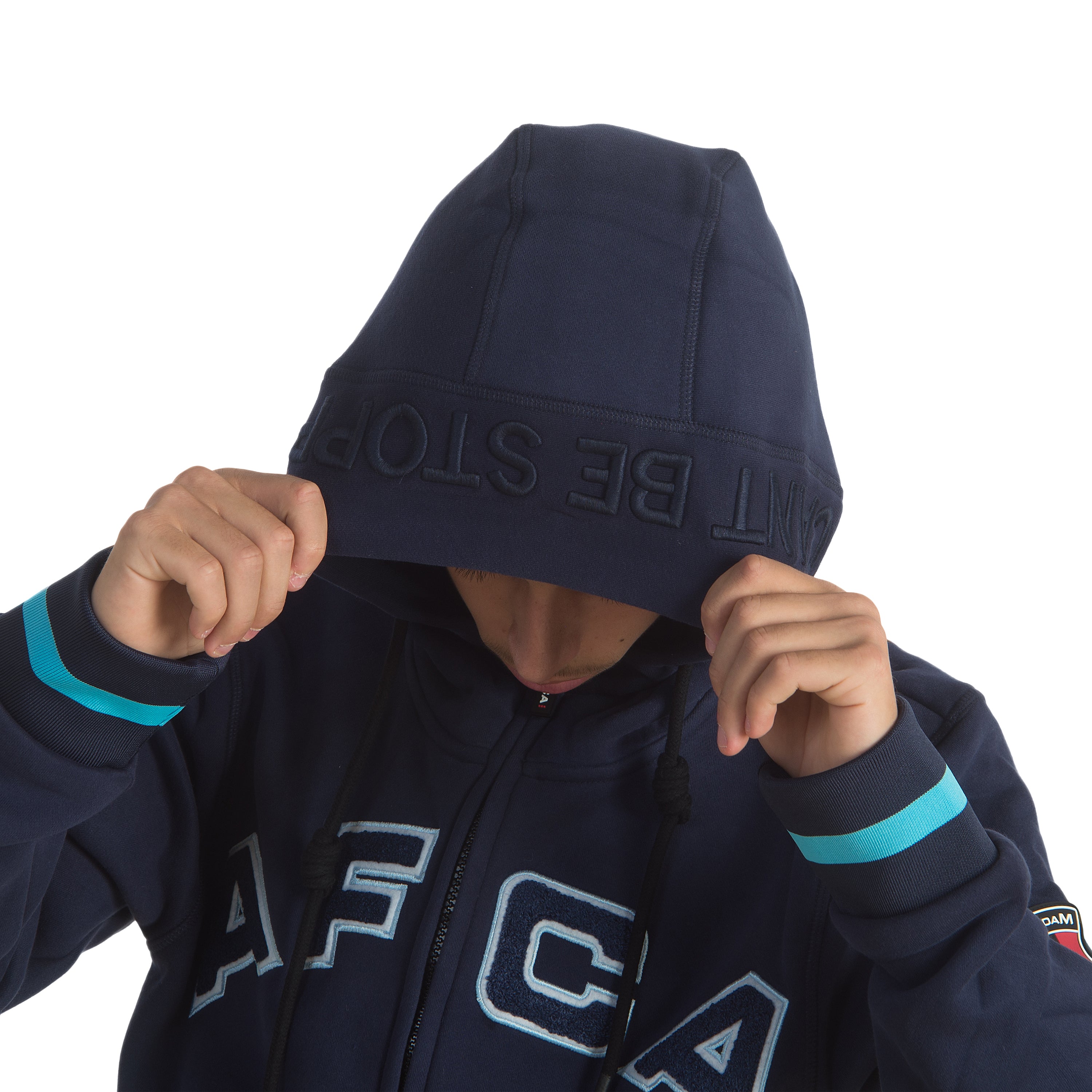 Vest AFCA Navy Zipped Ice