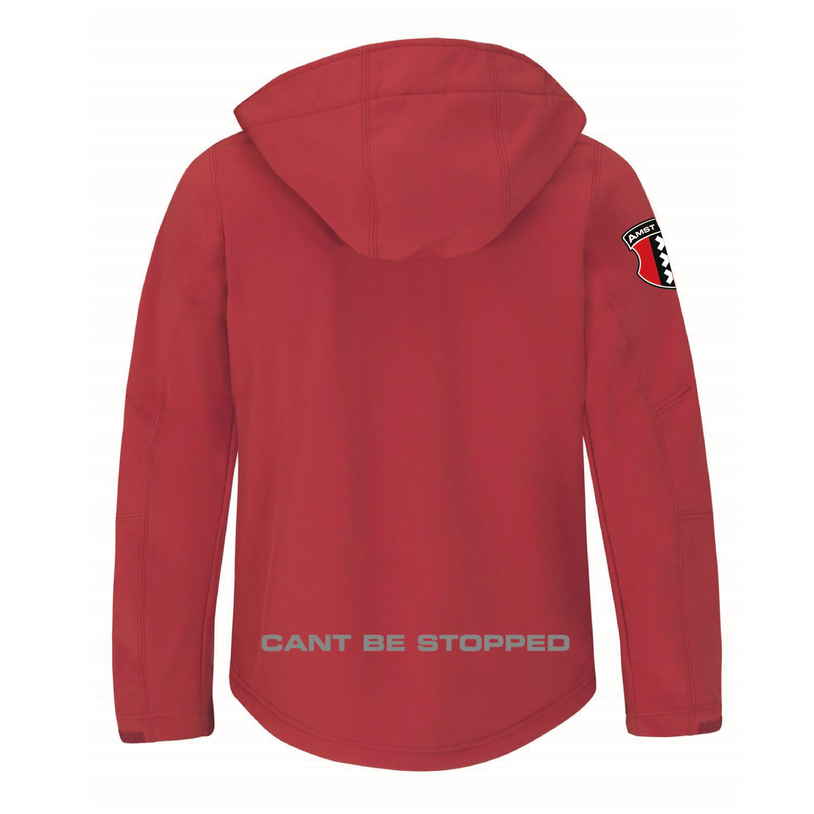 Hooded Softshell Jacket AFCA Amsterdam Kids Rood