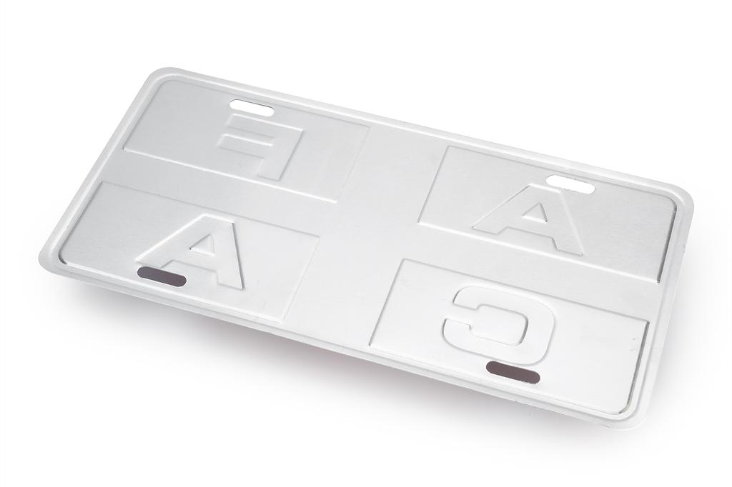 AFCA license plate