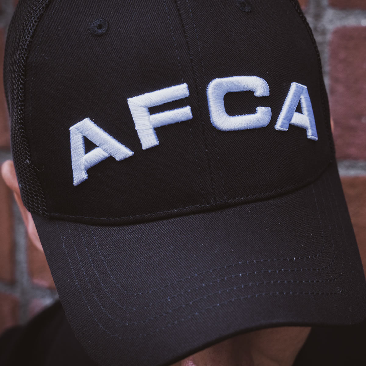 Cap AFCA wit