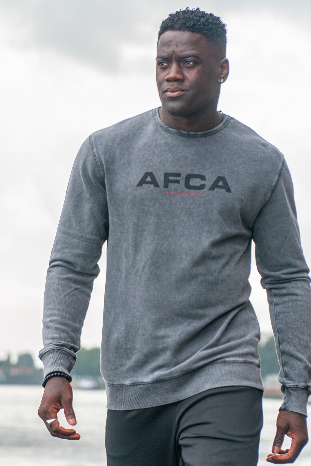 Casual Sweater AFCA Grey