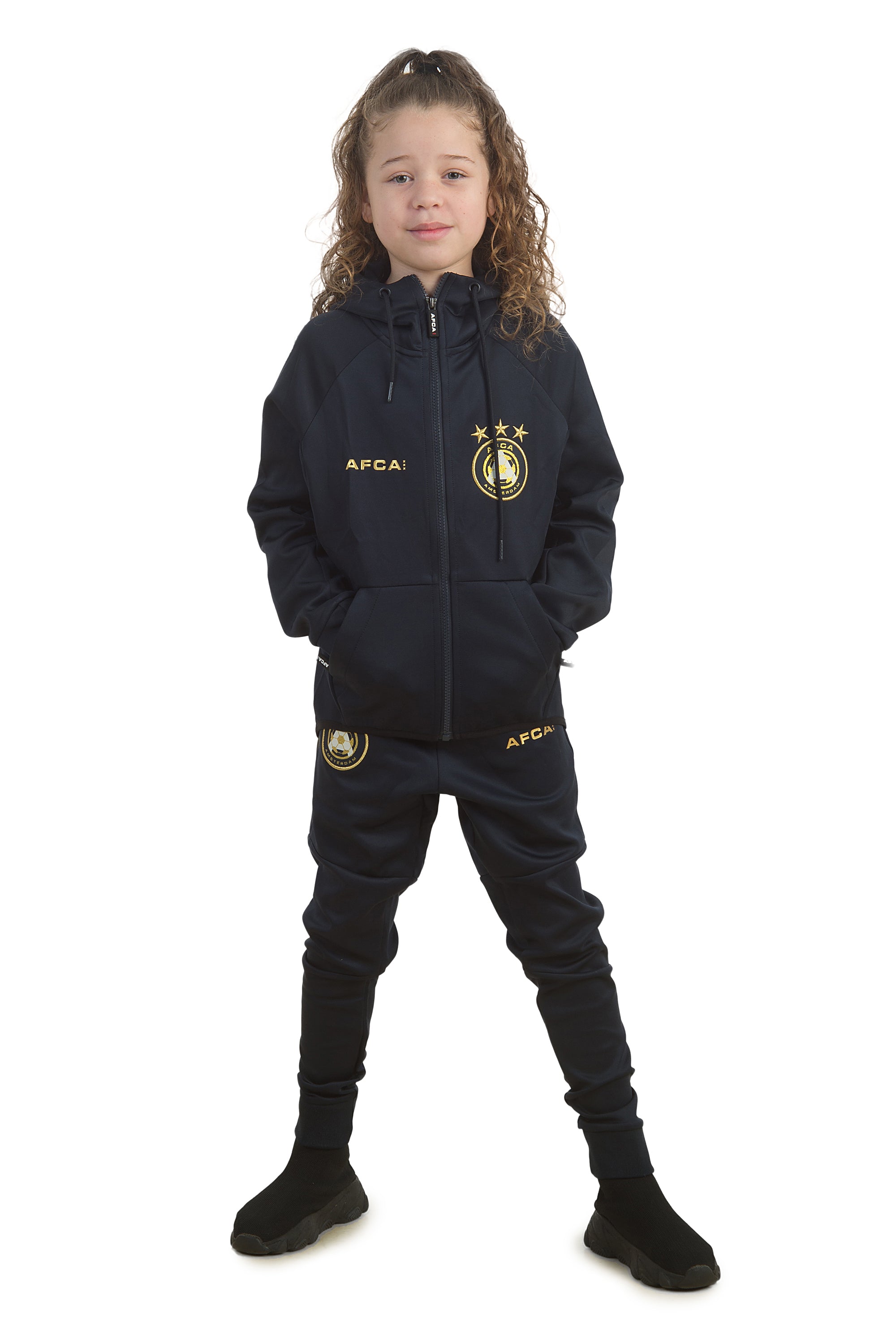 Tracksuit Navy goud Kids