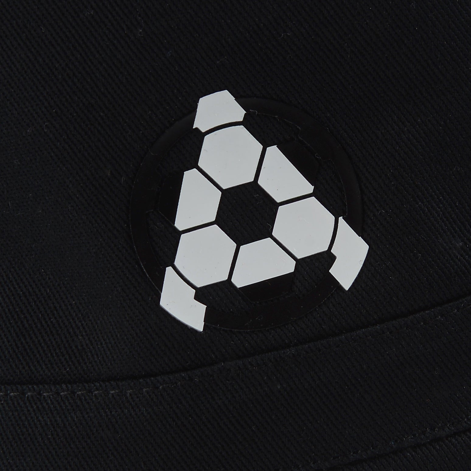 Bucket hat AFCA zwart-wit bal logo