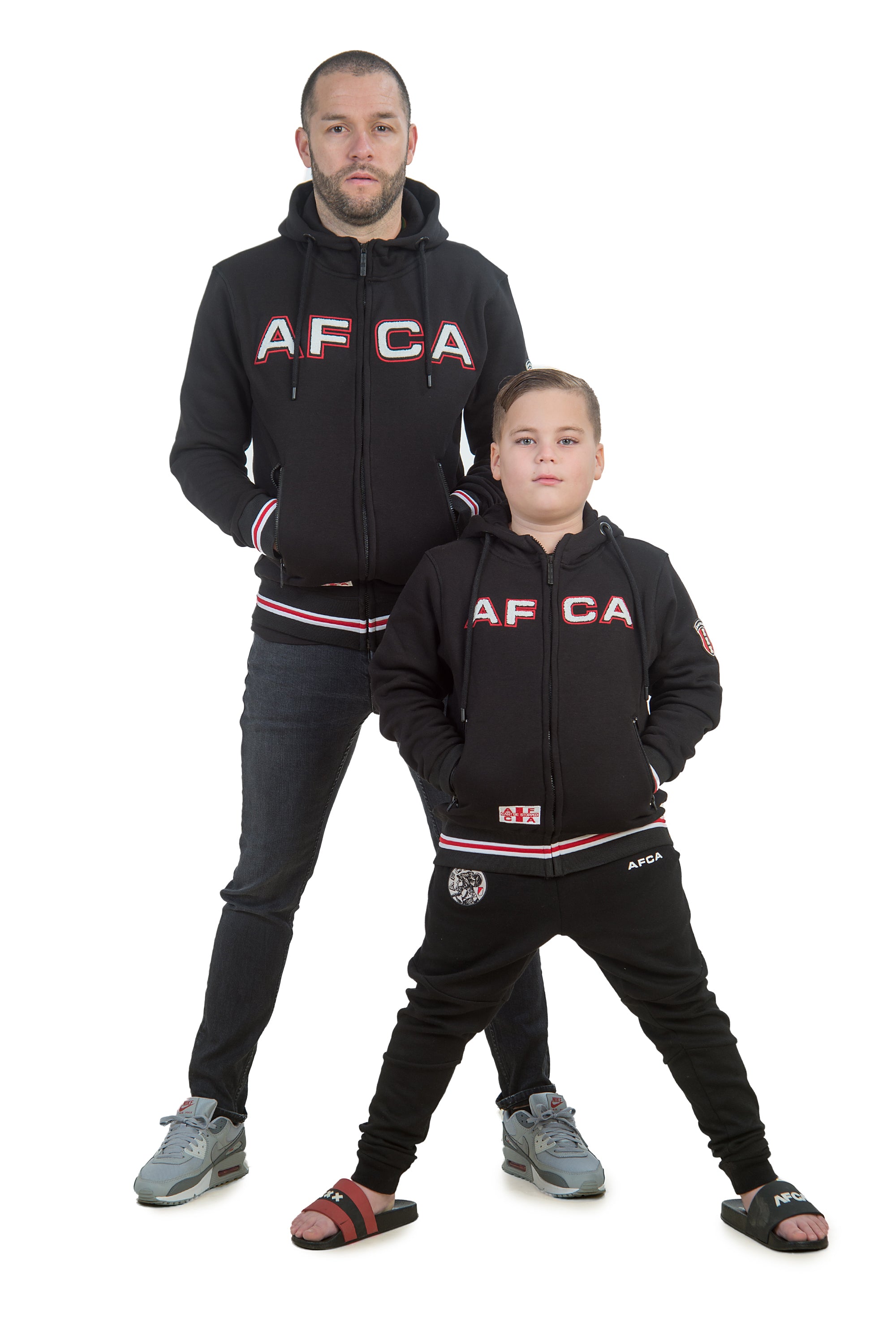 VEST AFCA CLASSIC ZWART KIDS