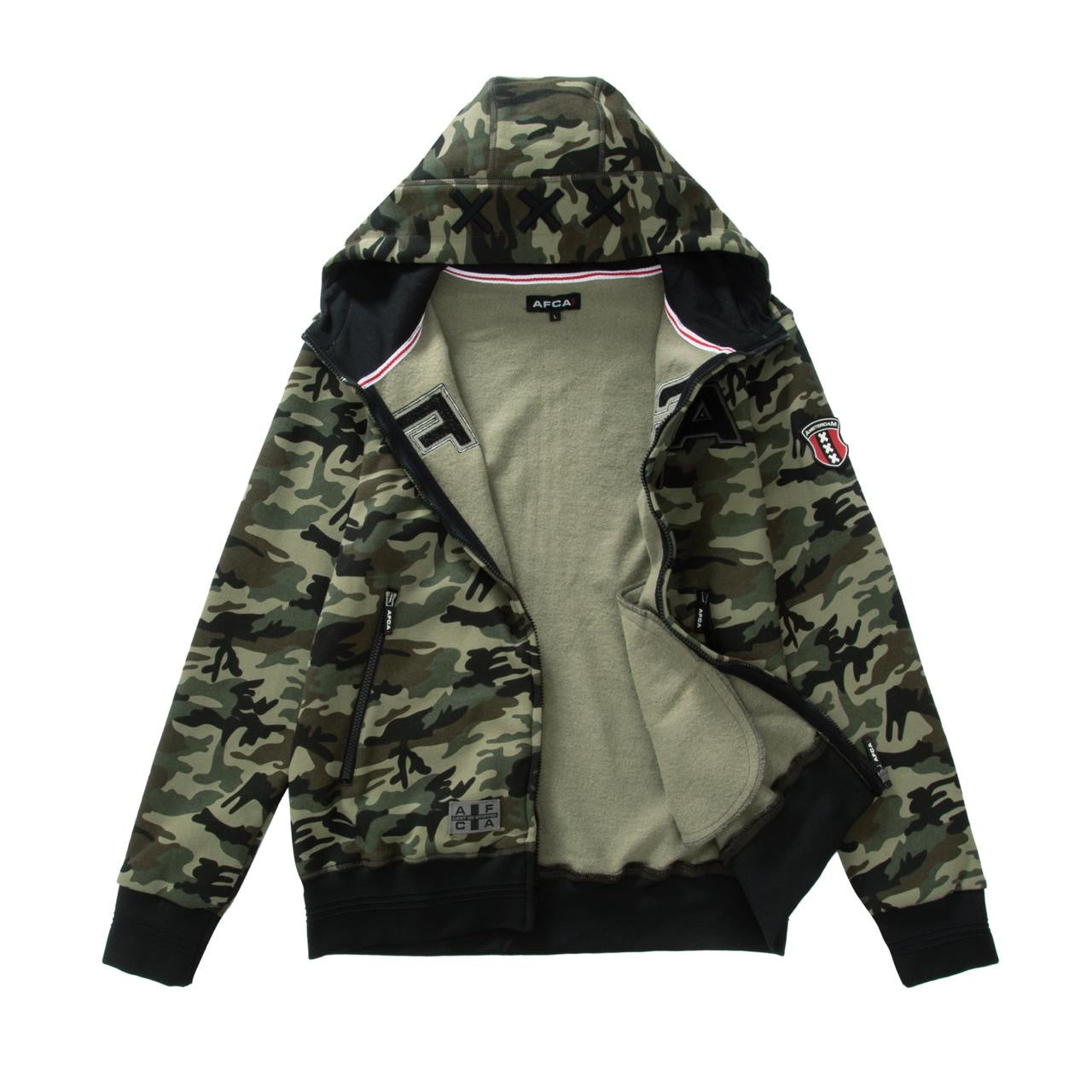 vest AFCA Camo zipped