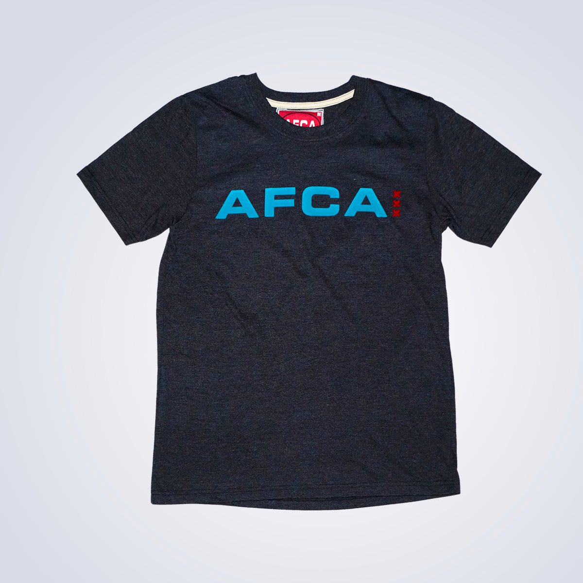 T-shirt AFCA zwart/blauw