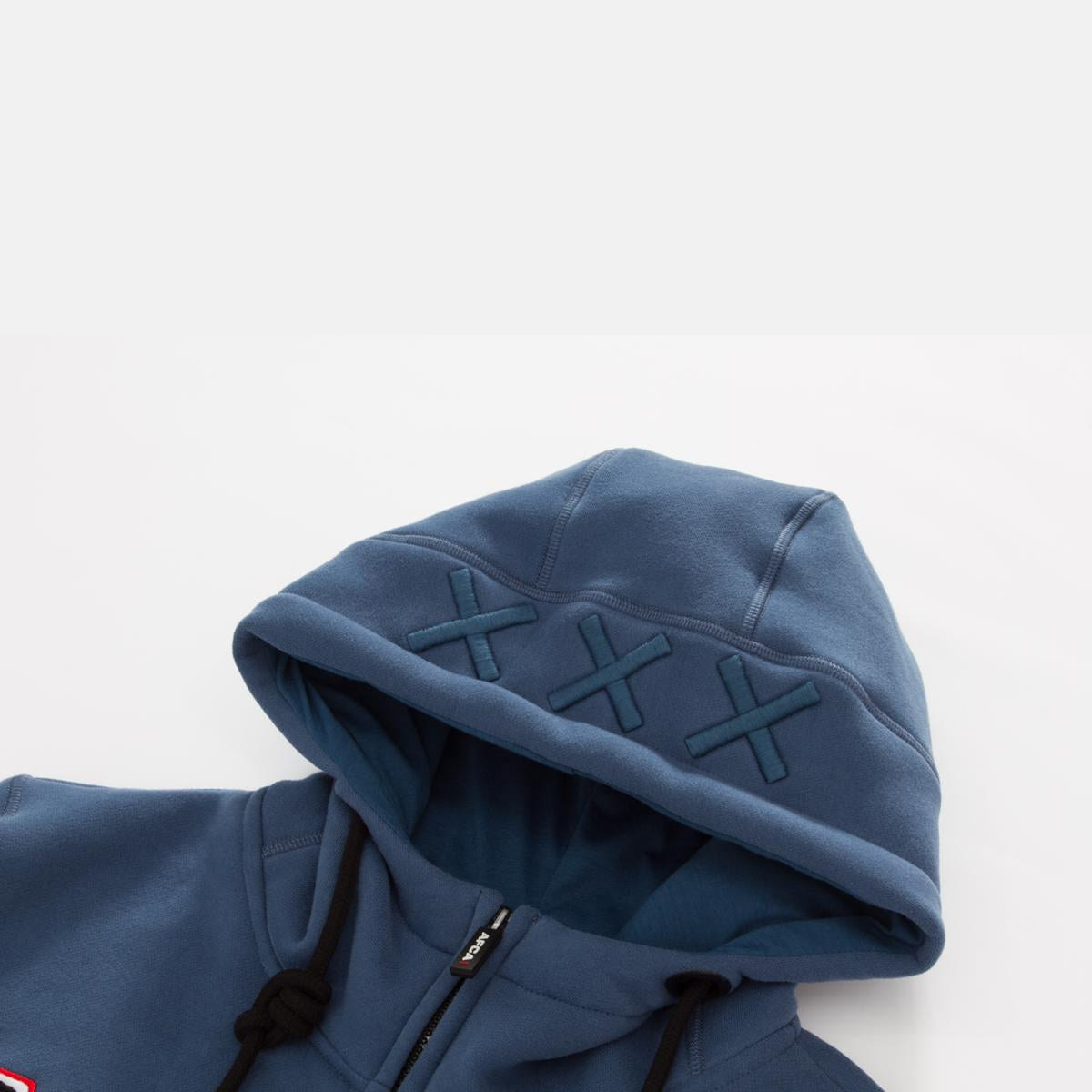 vest AFCA blue zipped