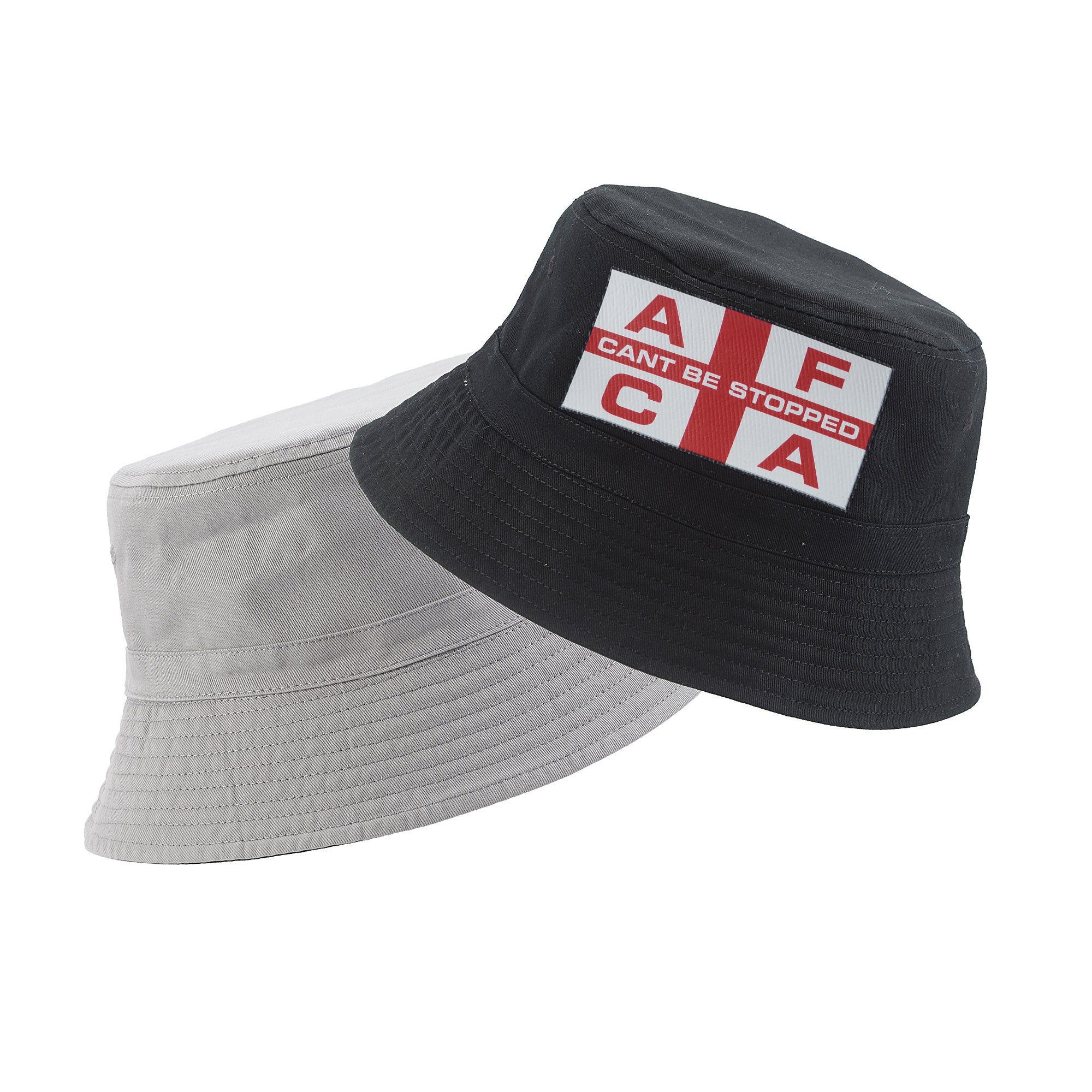 Bucket hat AFCA black AFCA flag
