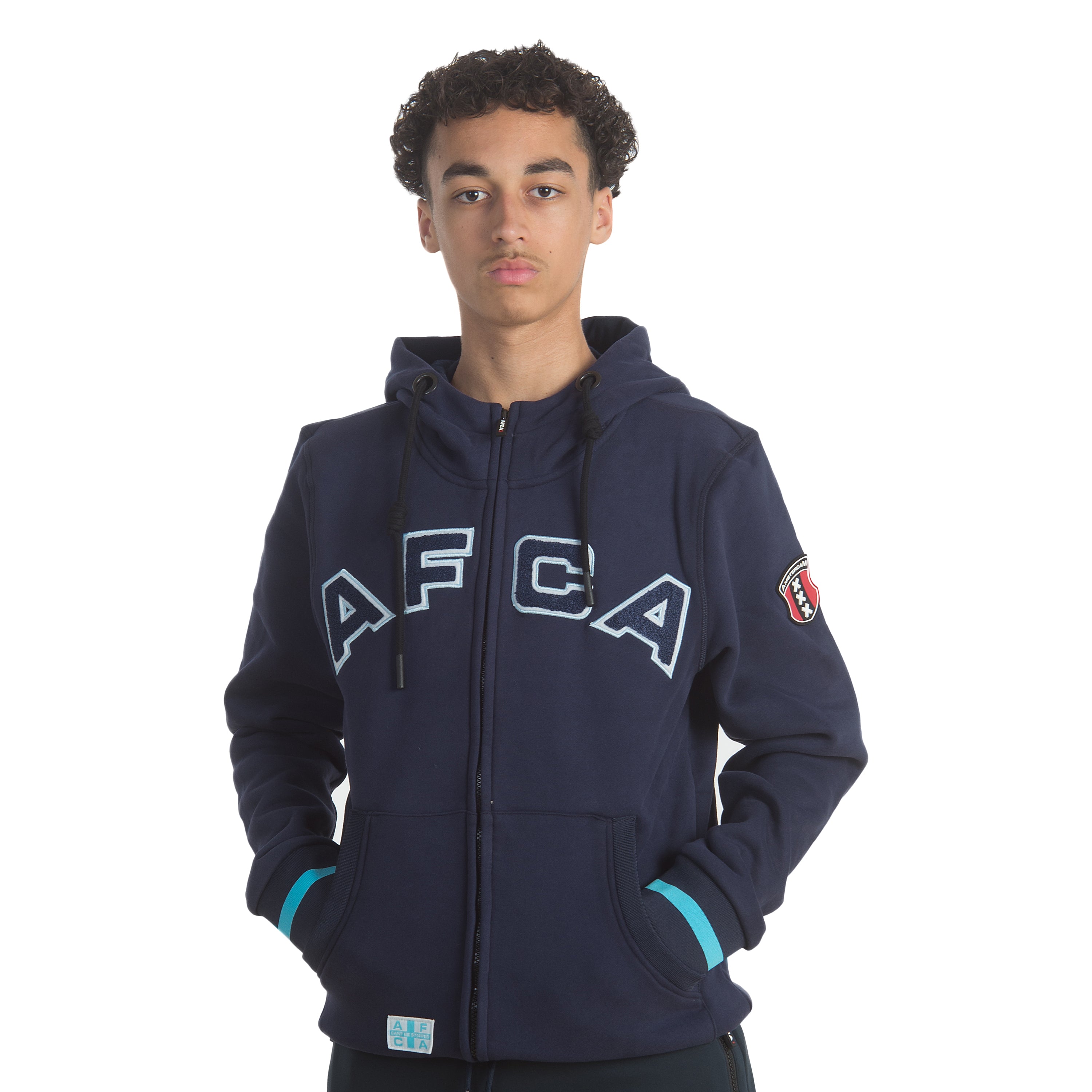 Vest AFCA Navy Zipped Ice