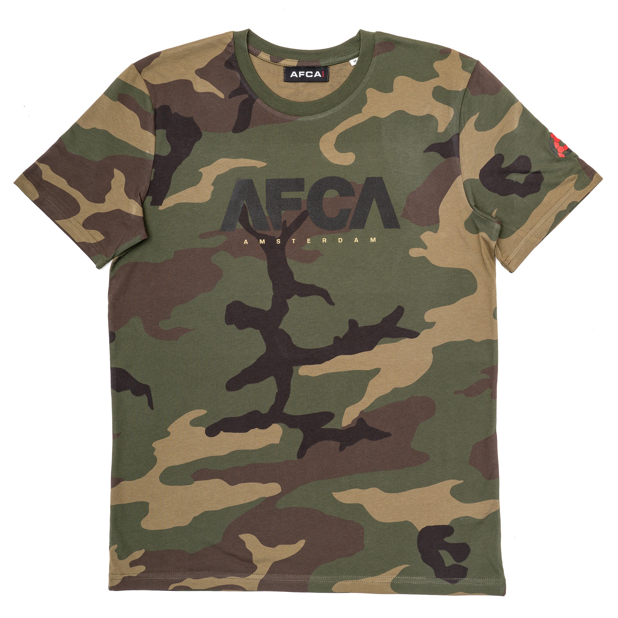 AFCA t-shirt Damsko Camo