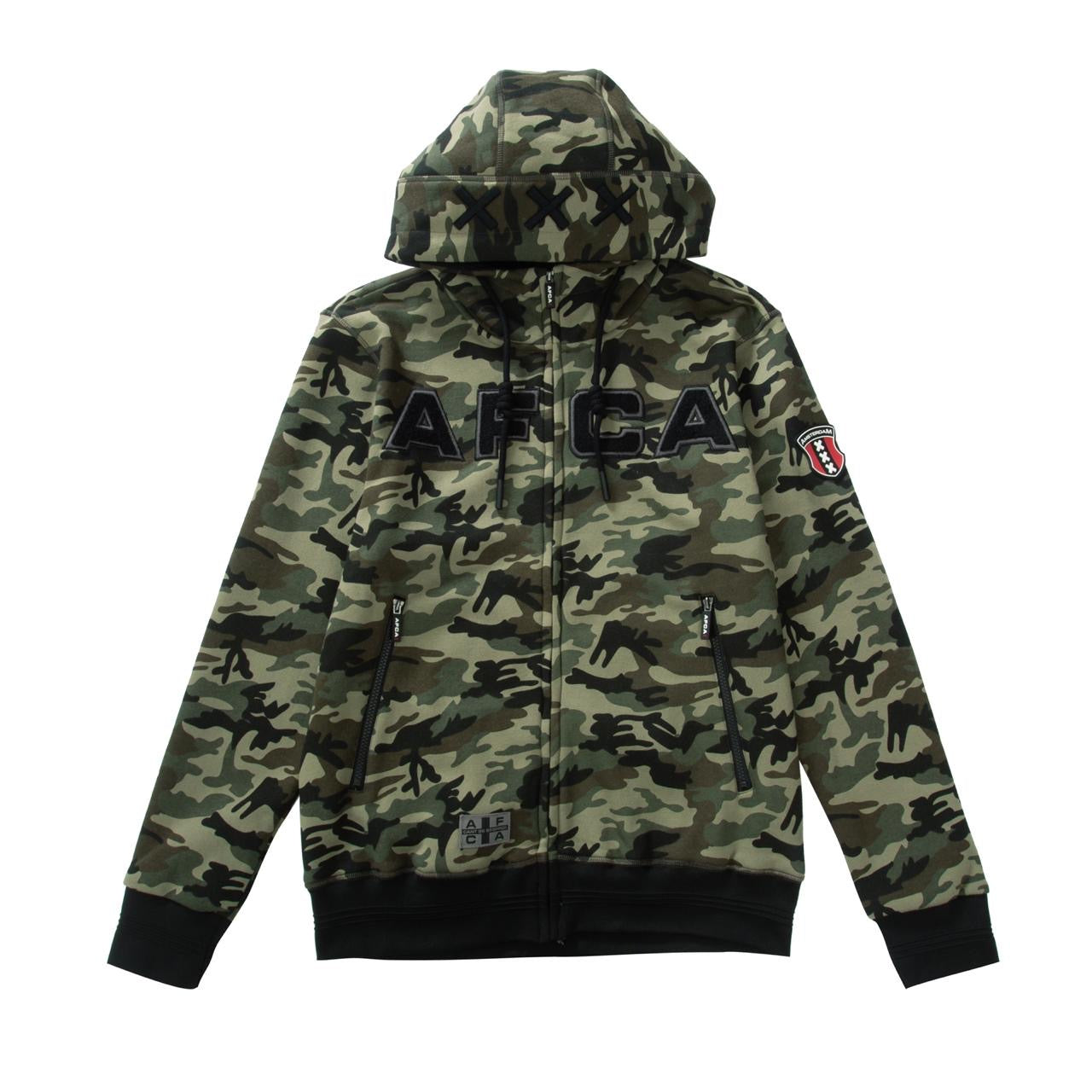 vest AFCA Camo zipped