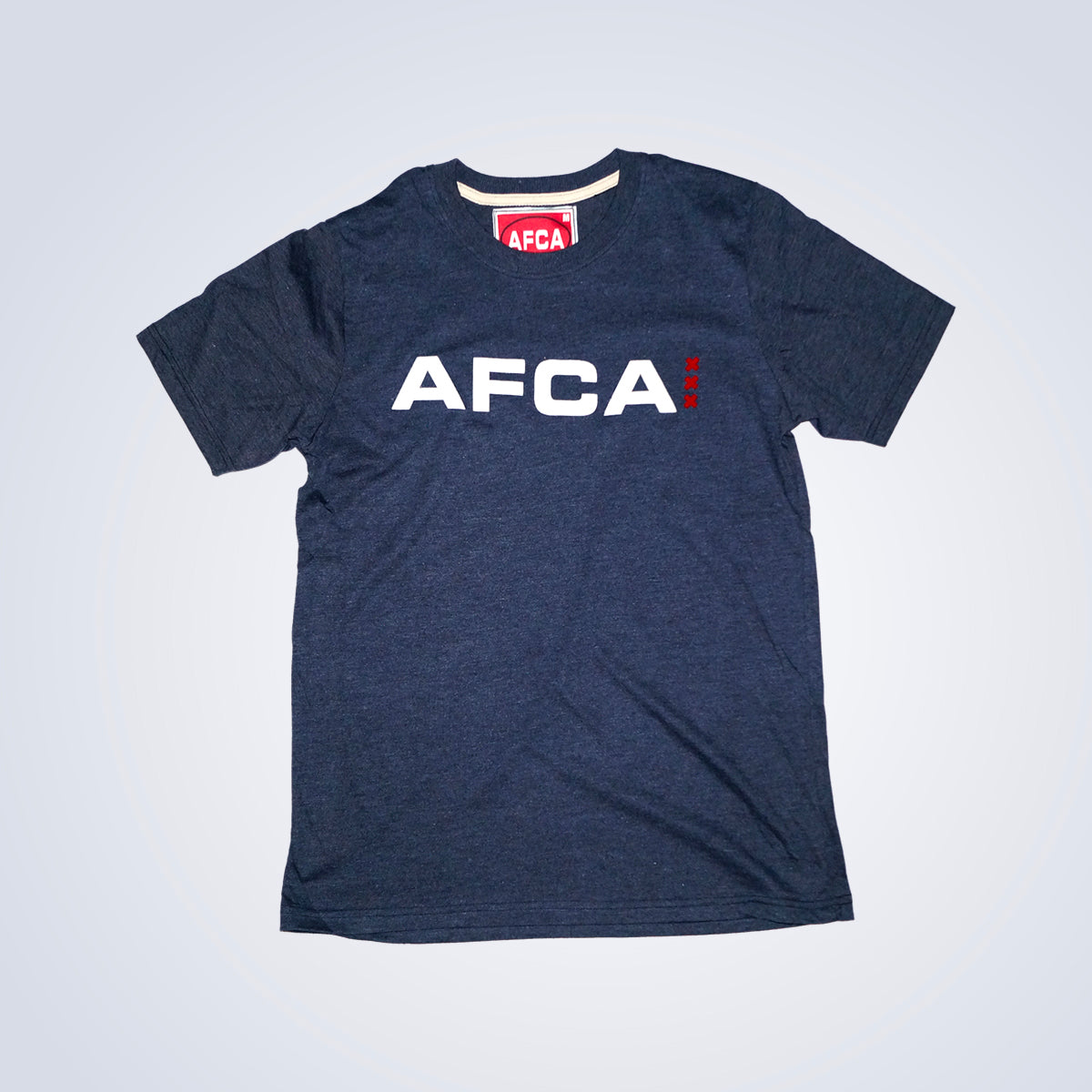 T-shirt AFCA blauw/wit