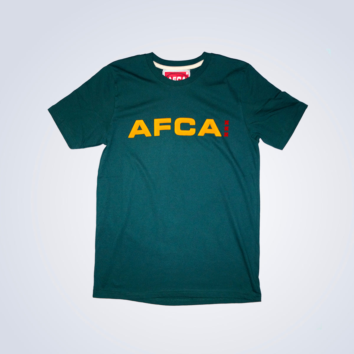 T-shirt AFCA groen/geel