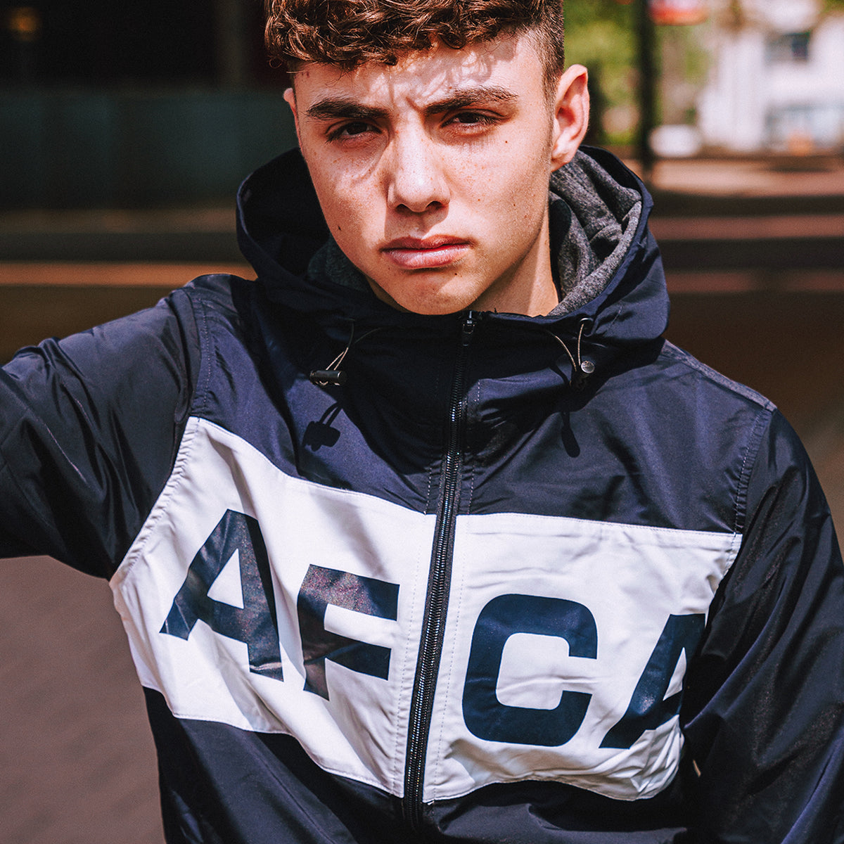 Windbreaker navy AFCA full zip